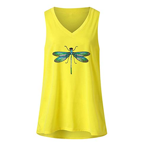 Damen bedrucktes lockeres V Ausschnitt ärmelloses modisches bequemes T Shirt ärmelloses Damen Trainingsoberteil Anime Shirt Laufweste Damen Westen Damen bedrucktes lockeres V Ausschnitt ärmelloses modisches bequemes T Shirt ärmelloses Damen Trainingsoberteil Anime Shirt Laufweste Damen Westen von routinfly
