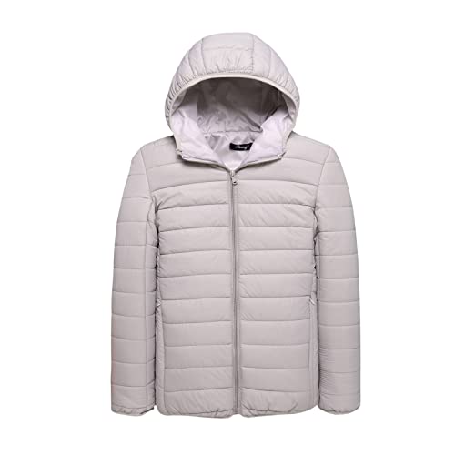 Herren Pufferjacke Wasserdicht Dicke Winterjacke Solide LäSsig Stehkragen Daunen ReißVerschluss Warme Baumwolljacke MäNtel Sportlich Plus GrößE Warmer Dicker Skimantel Winddicht Softshell Jacke von routinfly