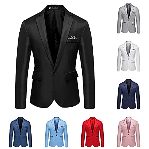 Jacke Anzug Herren Hochzeit DüNn Plus GrößEn Anzug Jacke Business Sommer Jacke Anzug Schlank Modern Anzug Jacke Sportlich Freizeit Anzug Blazer Revers Formelle Herrenmode LäSsig ÜBergangsjacke von routinfly