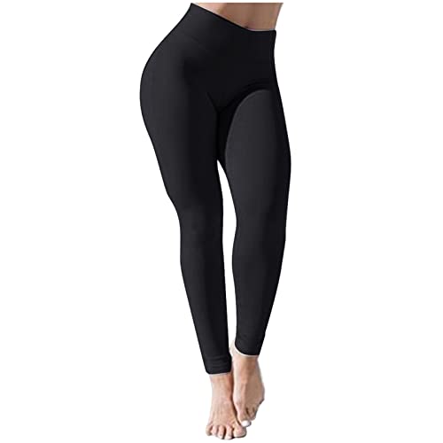 Scrunch Hintern Leggings Damen Hohe Taille Yoga Hosen Abnehmen Booty Leggings Workout Laufen Po Lift Strumpfhosen Mit Taschen Butterweich Atmungsaktiv Nahtlos Undurchsichtig 4 Weg Stretch Yoga Hosen von routinfly