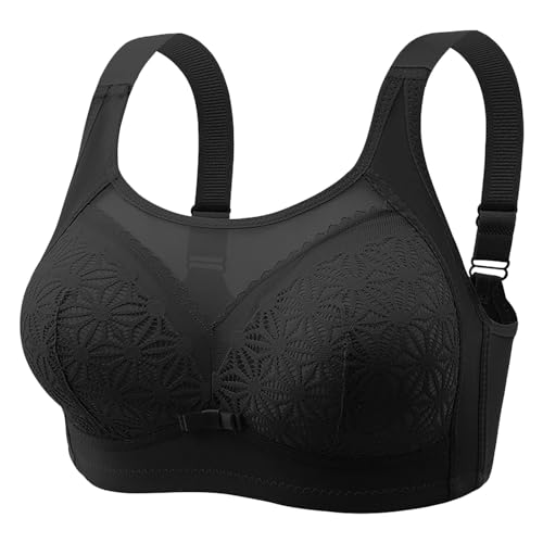 routinfly Damen Push-Up BH Ohne Bügel Sport Bralette Klassische BHS für Damen Nahtlos BH Komfort Starker Halt Damen BH Alltägliche UnterwäSche Gepolsterter Yoga BH Klassische Bustier Damen BH von routinfly