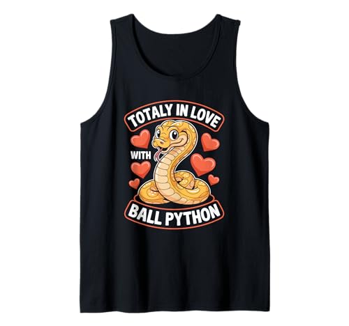 Totally In Love With Ball Python Snake für Damen Tank Top Totally In Love With Ball Python Snake für Damen Tank Top von royal python Snakes legless reptiles Snake pythons