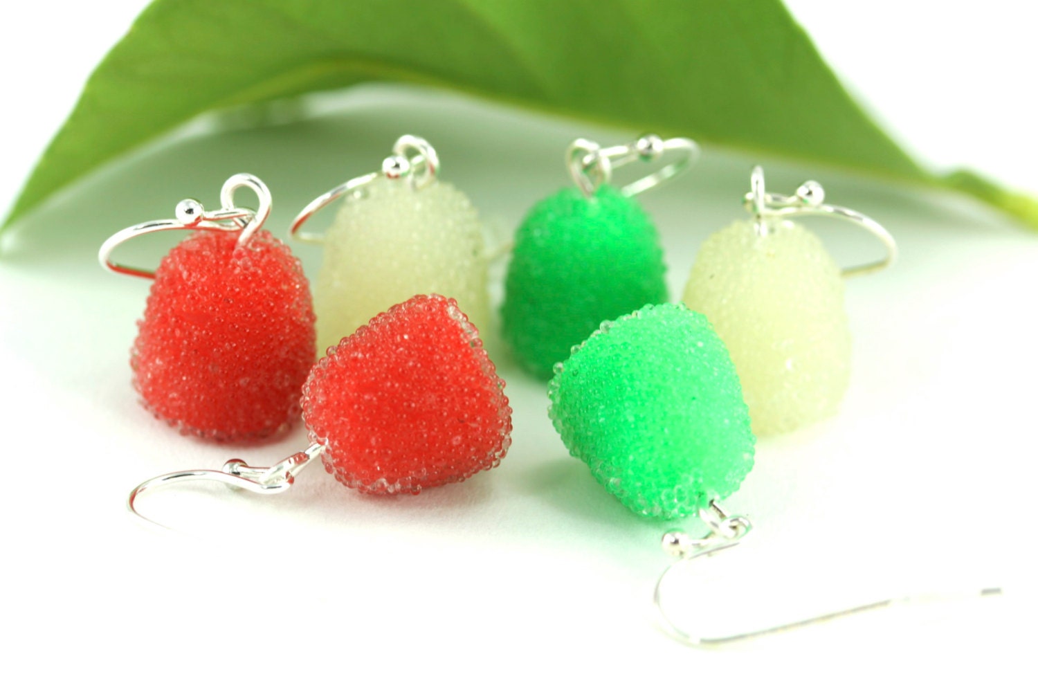 Weihnachten Gumdrop Ohrringe, Candy Schmuck, Urlaub Schmuck Weihnachten Gumdrop Ohrringe, Candy Schmuck, Urlaub Schmuck von rubipotamus