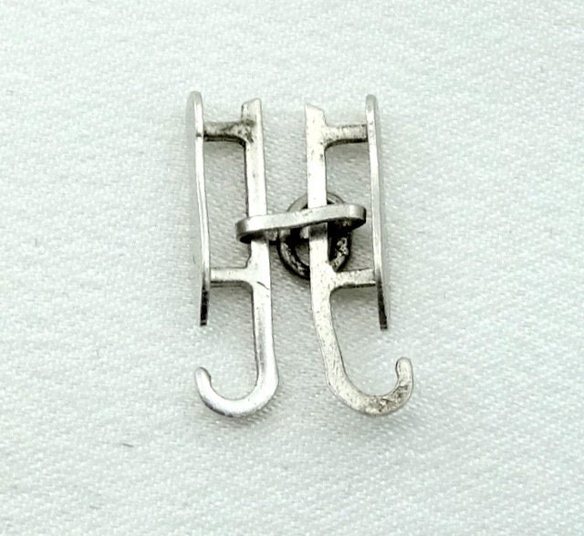 Alte Schlittschuhe Vintage Sterling Silber Charme Kostenloser Versand #skat-cm21 von rubysvintagejewelry