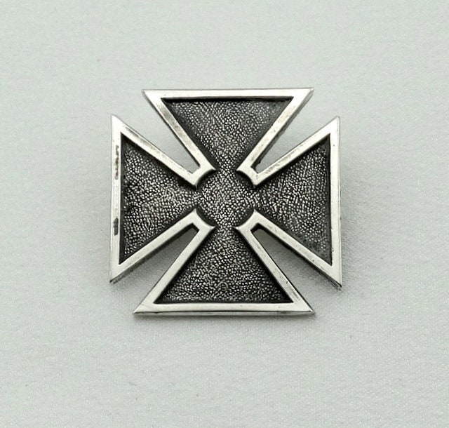 Antike Malteser Kreuz Sterling Silber Abzeichen/Brosche Kostenloser Versand #malta-Br6 Antike Malteser Kreuz Sterling Silber Abzeichen/Brosche Kostenloser Versand #malta-Br6 von rubysvintagejewelry