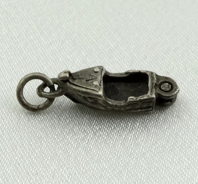 Antike Reihe Boot Vintage Sterling Silber Charme Kostenloser Versand #boat-cm18 von rubysvintagejewelry