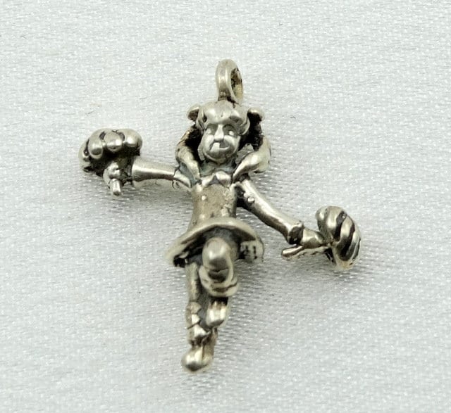 Cheerleader Vintage Solid Sterling Charme Kostenloser Versand #cheer-cm5 Cheerleader Vintage Solid Sterling Charme Kostenloser Versand #cheer-cm5 von rubysvintagejewelry