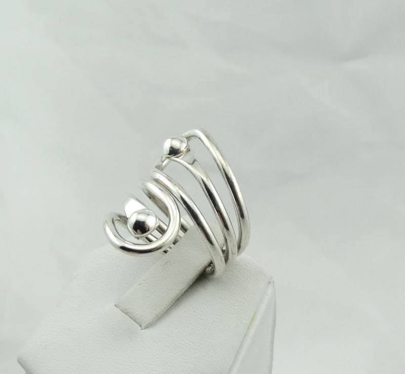 Einzigartige Designer Wrapping Sterling Silber Ring Kostenloser Versand #wrap-Sr3 von rubysvintagejewelry
