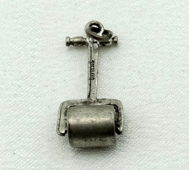 Roller Vintage Sterling Silber Charme Kostenloser Versand #roll-cm14 von rubysvintagejewelry