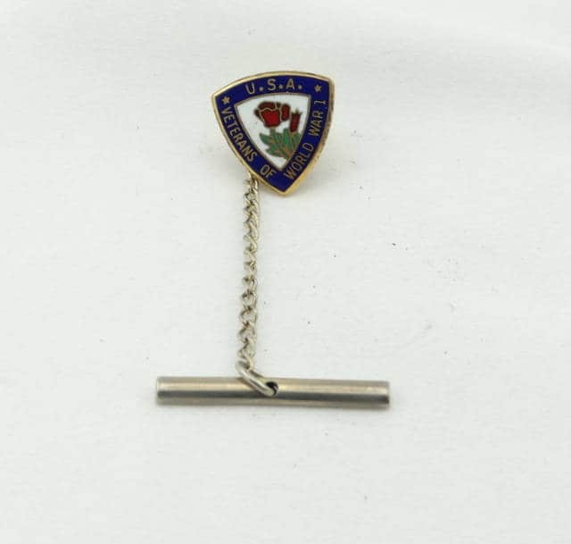 Sammlerstück Vergangenheit Kommandant Veteranen Des Ersten Weltkriegs Vintage Gold Platte Und Emaille Kupplung Zurück Krawatte Anstecknadel Sammlerstück Vergangenheit Kommandant Veteranen Des Ersten Weltkriegs Vintage Gold Platte Und Emaille Kupplung Zurück Krawatte Anstecknadel von rubysvintagejewelry