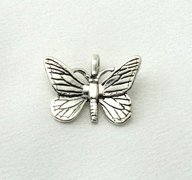 Schmetterling Vintage Sterling Silber Charme Kostenloser Versand #bute-cm23 von rubysvintagejewelry