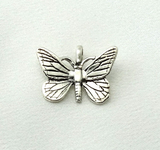 Schmetterling Vintage Sterling Silber Charme Kostenloser Versand #bute-cm23 von rubysvintagejewelry