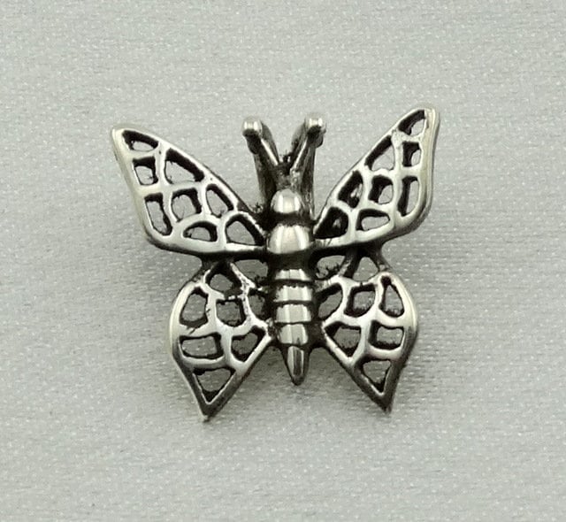 Schmetterling Vintage Sterling Silber Charme Kostenloser Versand #flyb-cm21 von rubysvintagejewelry
