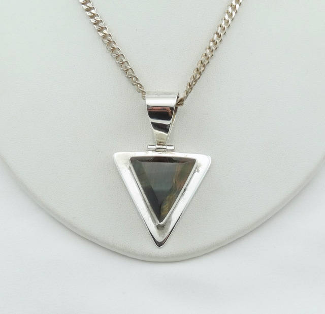 Schöne Blaue Tigerauge Sterling Silber Designer Anhänger Kostenloser Versand 20" Kette Enthalten #tiger-Spc8 Schöne Blaue Tigerauge Sterling Silber Designer Anhänger Kostenloser Versand 20" Kette Enthalten #tiger-Spc8 von rubysvintagejewelry