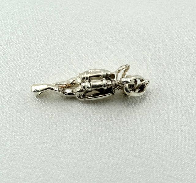 Scuba Diver Vintage Solid Sterling Charme Kostenloser Versand #scuba-cm1 Scuba Diver Vintage Solid Sterling Charme Kostenloser Versand #scuba-cm1 von rubysvintagejewelry