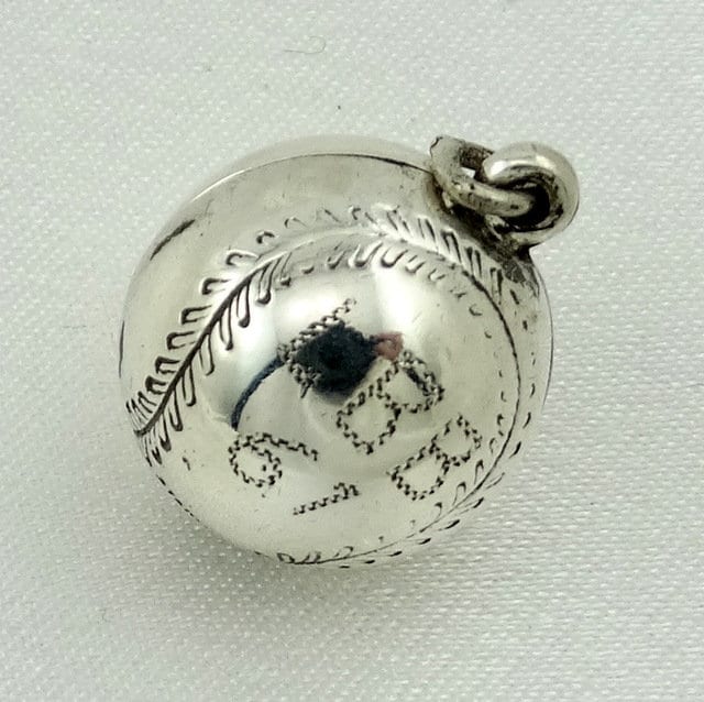 Softball Vintage Sterling Silber Charme Kostenloser Versand #sbal-cm21 von rubysvintagejewelry