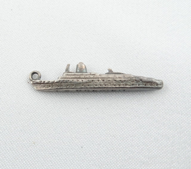 T.s. Bremen Schiff Vintage Sterling Charm Versandkostenfrei #brem-cm10 von rubysvintagejewelry