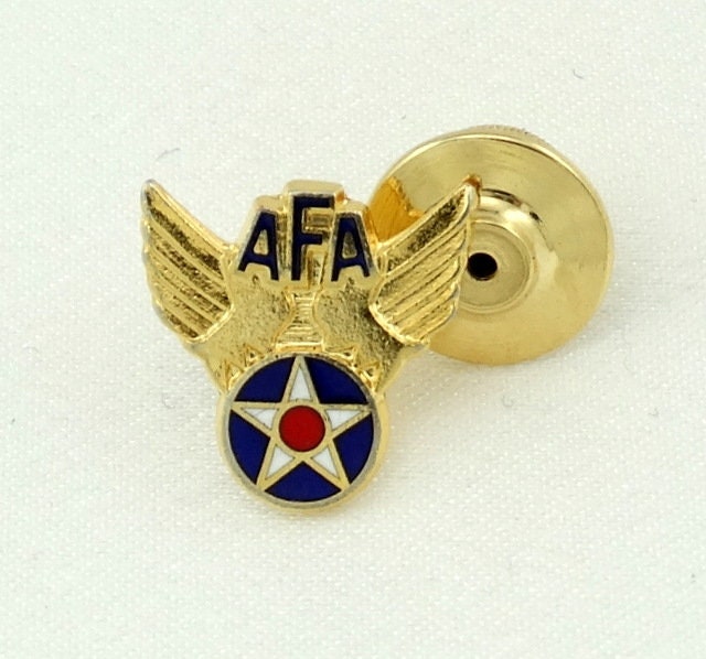 Vintage Air Force Association Gold Tie Tac/Pin Kostenloser Versand #afa-Pn2 von rubysvintagejewelry