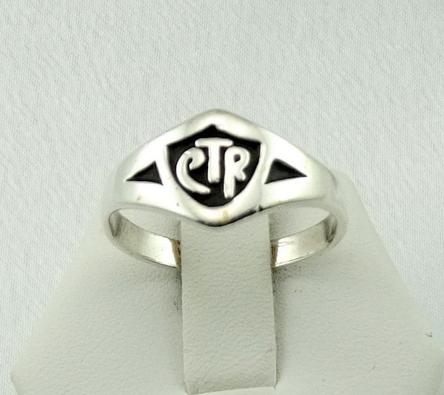 Vintage Ctr Massive Sterling Silber Und Schwarze Emaille Signet Ring Kostenloser Versand Größe 10 1/4 #triblk1014-L2 von rubysvintagejewelry