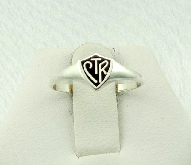 Vintage Ctr Massive Sterling Silber Und Schwarze Emaille Signet Ring Kostenloser Versand Größe 5 1/2 #5.5Ctrblack-L2 von rubysvintagejewelry