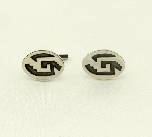 Vintage Designer Stil Sterling Silber Manschettenknöpfe Kostenloser Versand #designer3-Cl1 Vintage Designer Stil Sterling Silber Manschettenknöpfe Kostenloser Versand #designer3-Cl1 von rubysvintagejewelry