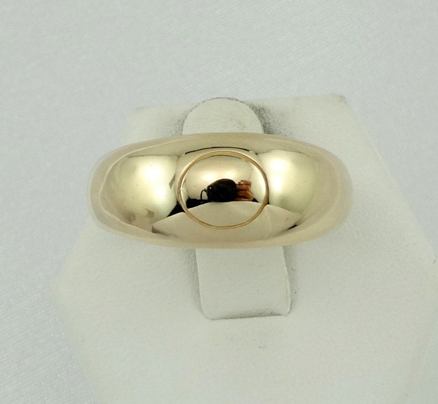 Vintage Massiver 14K Gelbgold Joseph Smith Ring Größe 12 1/4 #jsmith-Gr1 von rubysvintagejewelry