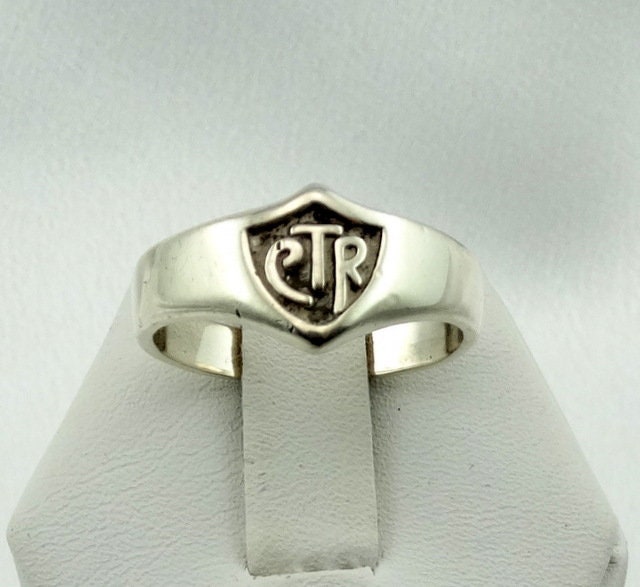 Vintage Pre-Owned Sterling Silber Ctr Ring Erwachsene Größe 9 1/2 Kostenloser Versand #95-L2 von rubysvintagejewelry