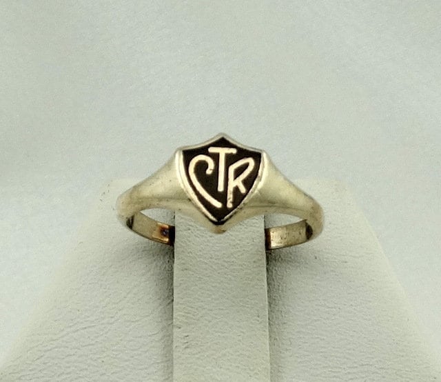 Vintage Schwarz Sterling Silber Ctr Ring Größe 5 1/4 Kostenloser Versand #blk5.25-L3 von rubysvintagejewelry