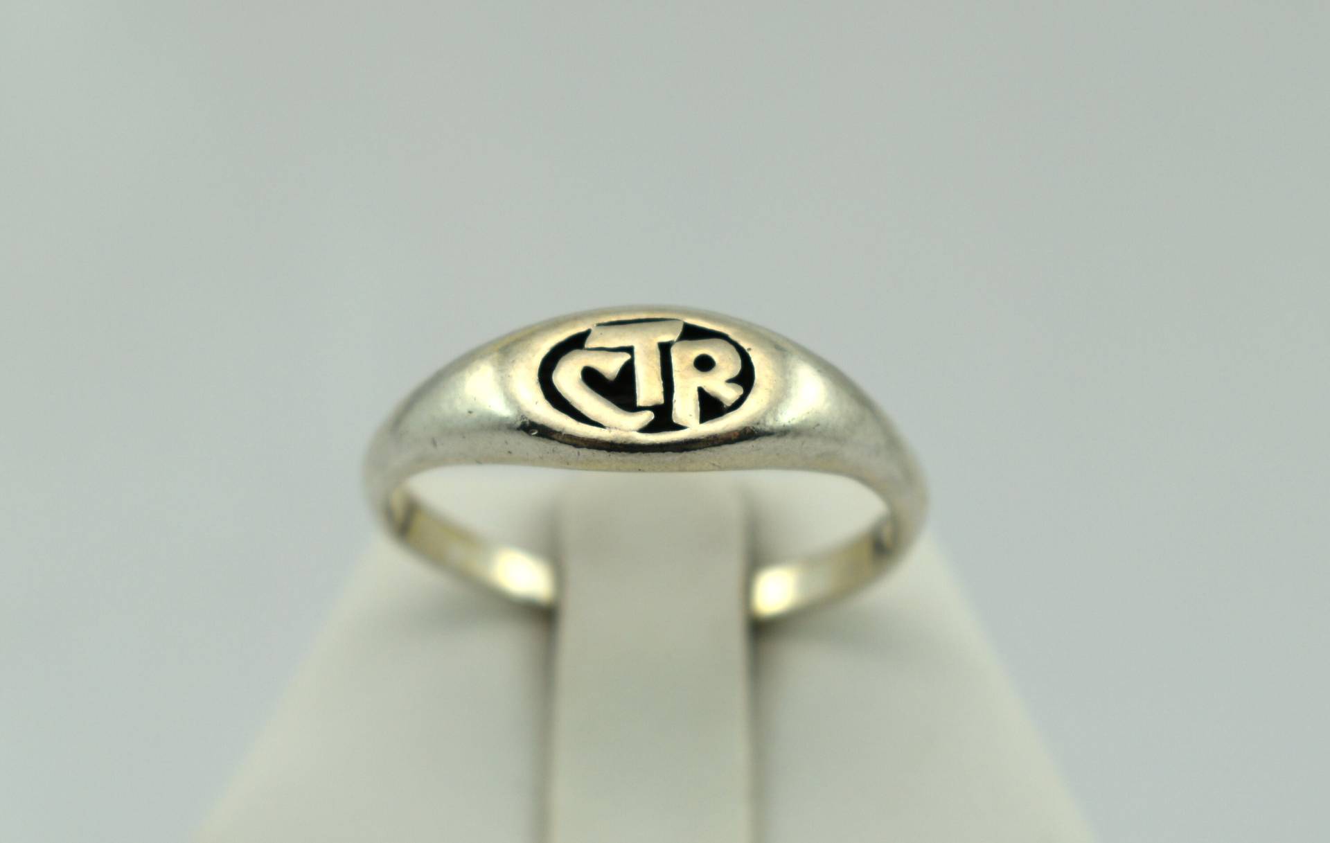 Vintage Sterling Silber Ctr Signet Ring Free Domestic Shipping Größe 11 3/4 #ovcr-L2 von rubysvintagejewelry