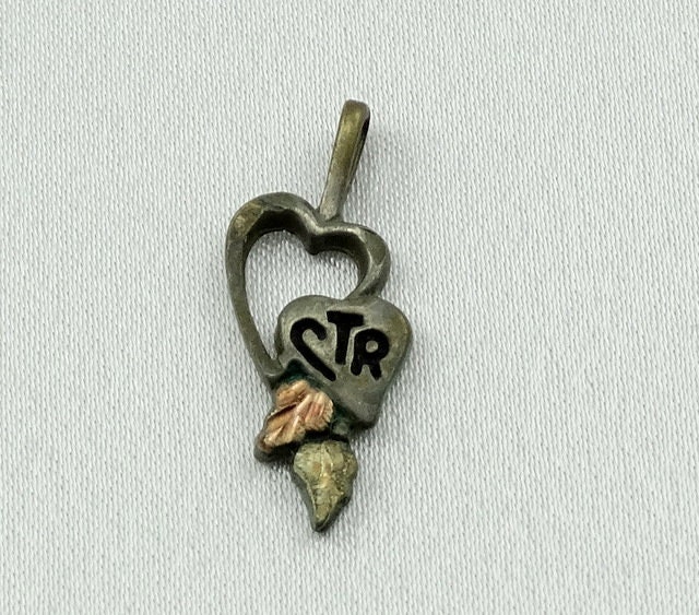 Wählen Sie Das Richtige Herz Vintage Solid Sterling Charme Kostenloser Versand #hctr-cm6 von rubysvintagejewelry