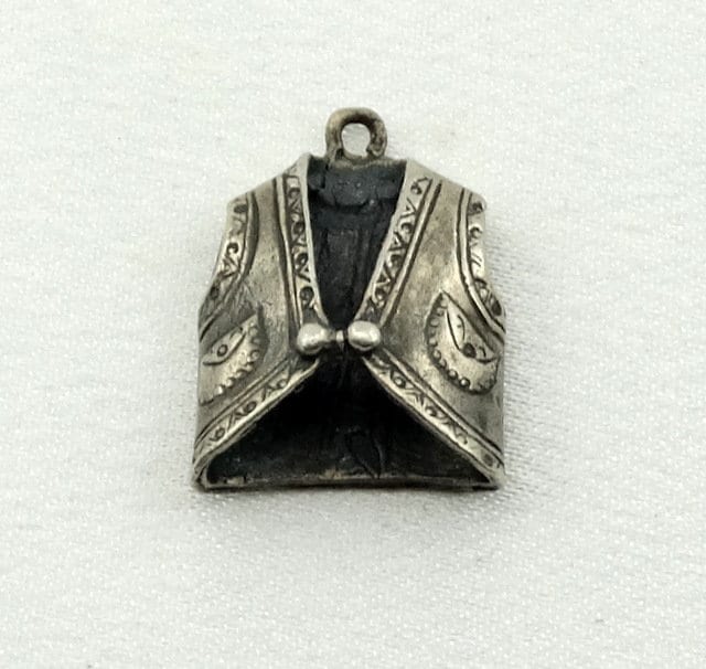 Weste Vintage Solid Sterling Charme Kostenloser Versand #vest-cm6 Weste Vintage Solid Sterling Charme Kostenloser Versand #vest-cm6 von rubysvintagejewelry