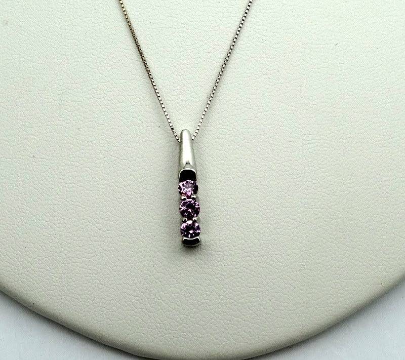 Wunderschöne Pinke Saphire in Einem 14K Weißgold Anhänger Kostenloser Versand 20 Zoll Weißgoldkette Inklusive #pksapp14K-Gpc3 Wunderschöne Pinke Saphire in Einem 14K Weißgold Anhänger Kostenloser Versand 20 Zoll Weißgoldkette Inklusive #pksapp14K-Gpc3 von rubysvintagejewelry