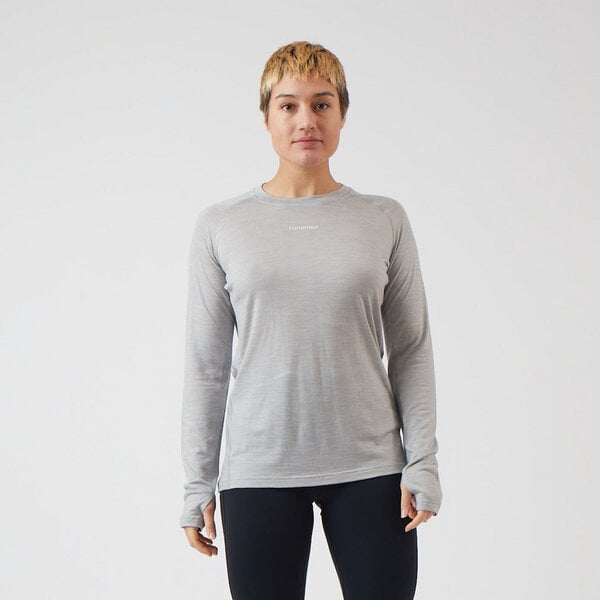 runamics Damen Sport-Longsleeve / langärmliges Laufshirt aus Tencel und Merinowolle von runamics