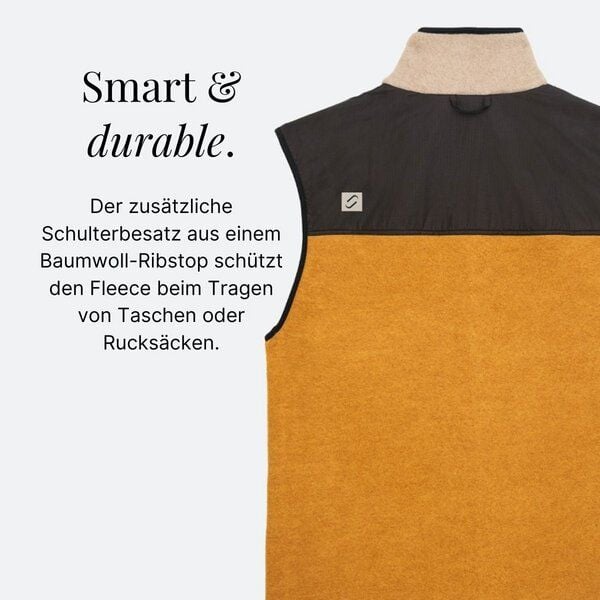 runamics TheNova Merino Fleece Weste 2026, verschiedene Farben, unisex von runamics