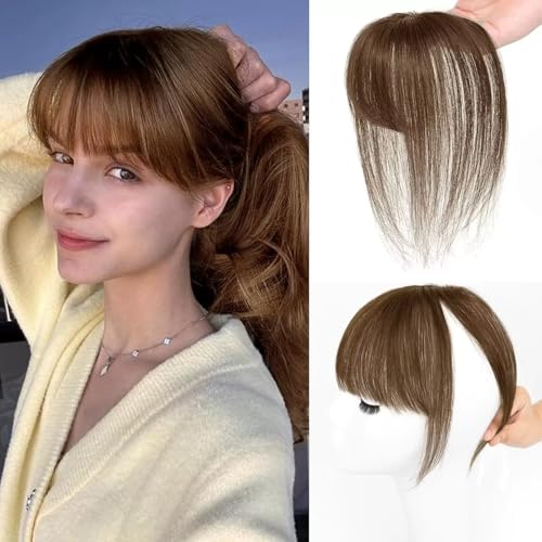RUNRAYAY -Haaropper für Frauen echtes menschliches Haar, 10 -Zoll -3D -Clip in Pony Human Hair Topper mit dünn von runrayay