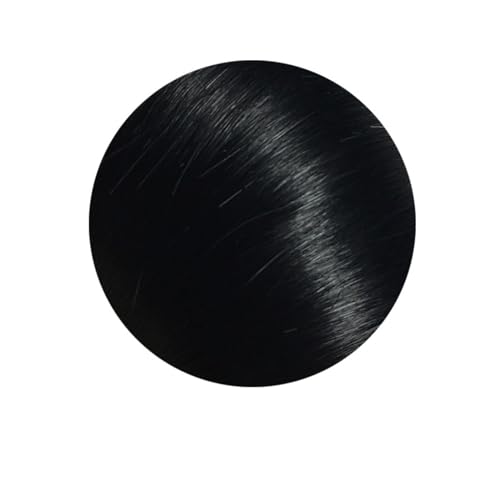 Clip in Haarverlängerungen Gerade Clip in Haarverlängerungen Echthaar 8 Stück pro Set mit 18 Clips Doppelschuss Clip in Human Hair Extensions for Frauen (Straight Hair ) Clip in Extensions (Color : 1 von ruyi-1986