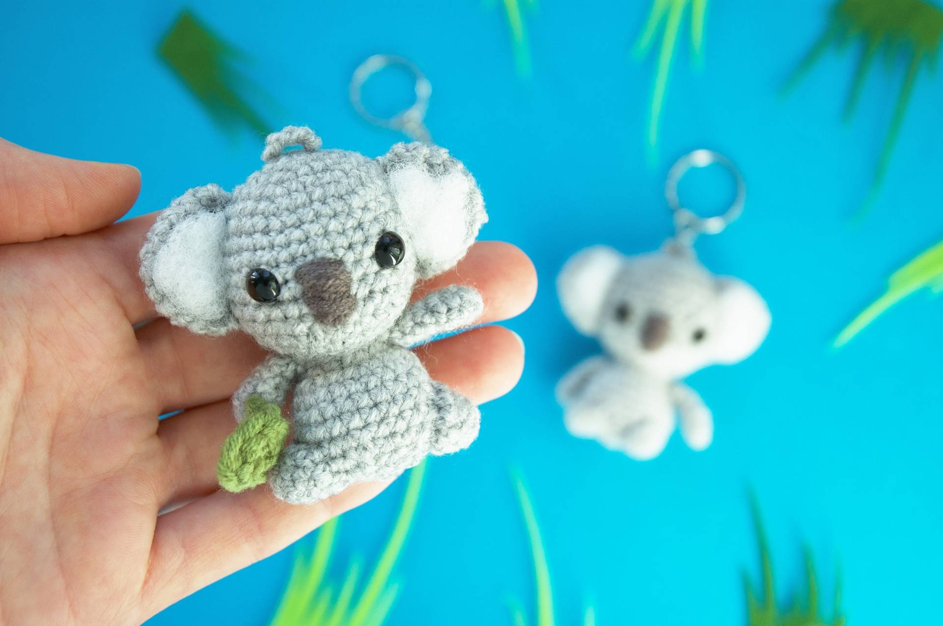 Kleiner Koala Schlüsselanhänger Gehäkelt Amigurumi Handarbeit Handmade Made in Germany Accessoire Anhänger Zoo Tier Kleiner Koala Schlüsselanhänger Gehäkelt Amigurumi Handarbeit Handmade Made in Germany Accessoire Anhänger Zoo Tier von rxycrochet