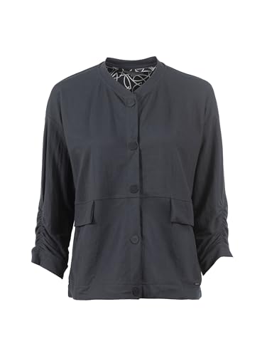 s'questo Blazer 3/4 Blouson, überschnittene Schultern, lässig Davy Grey, 38 Soquesto Kollektion Happy Soul s'questo Blazer 3/4 Blouson, überschnittene Schultern, lässig Davy Grey, 38 Soquesto Kollektion Happy Soul von s`questo