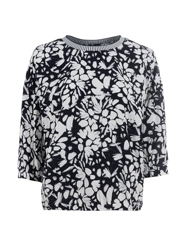 s'questo Bluse 3/4 Navy, 40 Soquesto Kollektion Seaside von s`questo