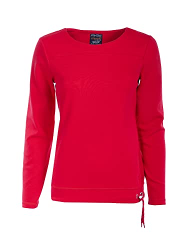 s'questo Damen Sweater Einfarbig, Gr. 44, Rot von s`questo