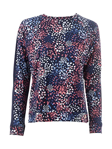 s'questo Damen Sweater Soquesto Print Lange Ärmel mit Tupfenmuster gepunktet squesto Allover-Print squesto, Gr. 36, Mehrfarbig von s`questo