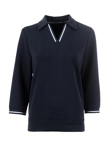 s'questo Leichtsweat 3/4 Navy 40 Soquesto Damen von s`questo