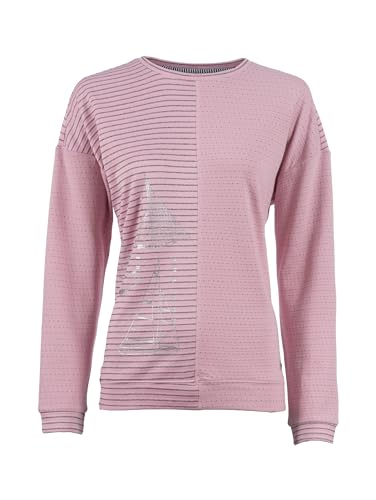 s'questo Leichtsweat gestreift, maritimes Motiv, Jacquard-Stoff Rose Cloud 42 Soquesto Damen von s`questo