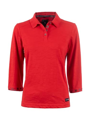 s'questo Polo 3/4 Candy red 38 Soquesto Damen von s`questo