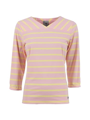 s'questo Shirt 3/4 Shirt, 3/4 Armlänge, leicht, gestreift Rose Cloud 42 Soquesto Damen von s`questo