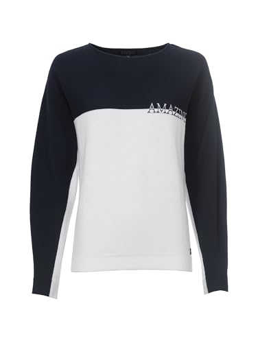 s'questo Strick 1/1 Navy, 46 Soquesto Kollektion Autumn Flowers von s`questo