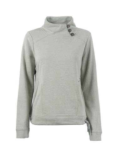 s'questo Sweatshirt Soft Moss Melange, 40 Soquesto Kollektion Love Letters von s`questo