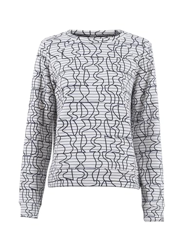 s'questo Sweatshirt Offwhite 42 Soquesto Damen von s`questo