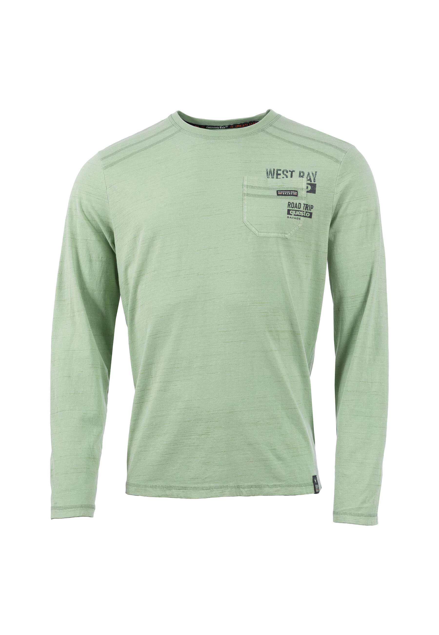 squesto - Shirt 1/1 grün pastell - Gr. - XL von s'questo