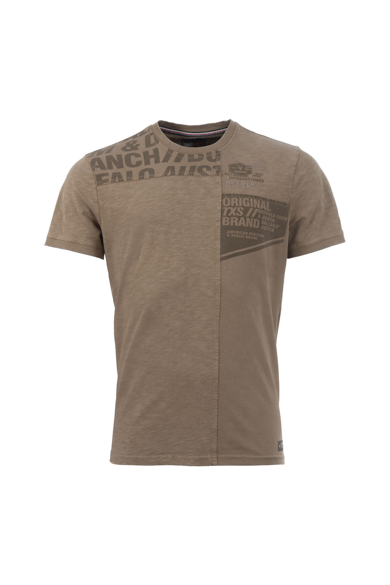 squesto - Shirt 1/2 mocca - Gr. - L von s'questo